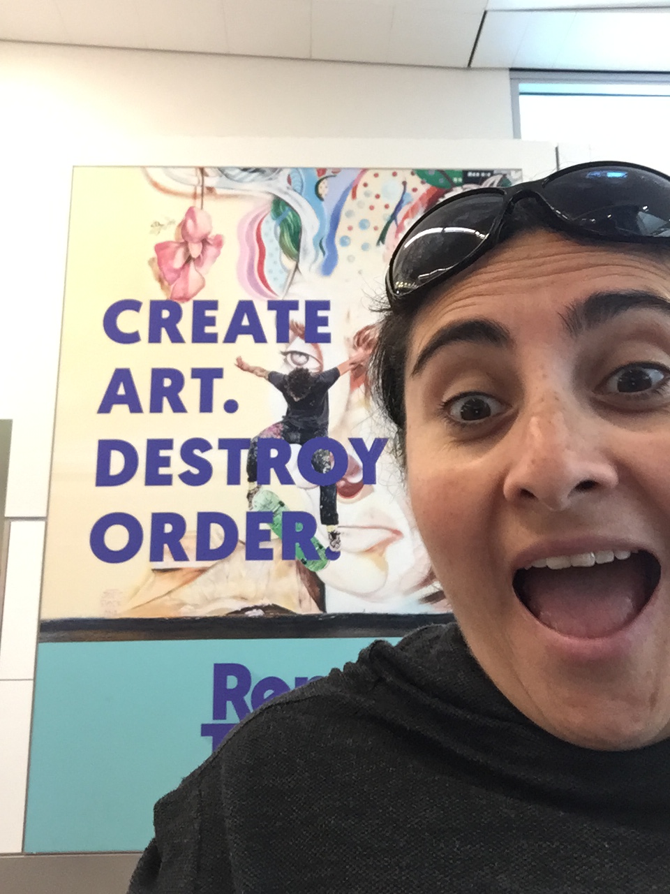 LAX Create Art. Destroy Order poster